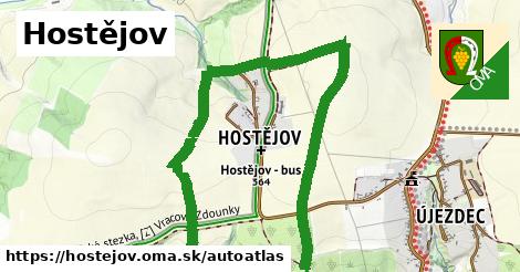 ikona Mapa autoatlas v hostejov