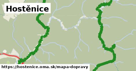 ikona Mapa dopravy mapa-dopravy v hostenice