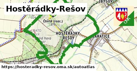 ikona Mapa autoatlas v hosteradky-resov