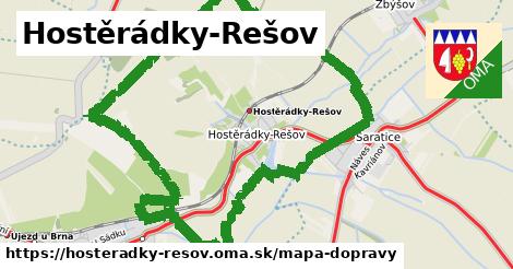 ikona Mapa dopravy mapa-dopravy v hosteradky-resov