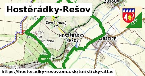 ikona Turistická mapa turisticky-atlas v hosteradky-resov