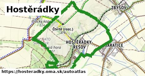 ikona Mapa autoatlas v hosteradky