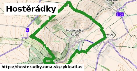 ikona Cyklo cykloatlas v hosteradky