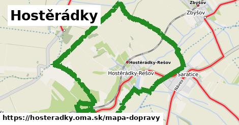 ikona Mapa dopravy mapa-dopravy v hosteradky