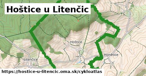 ikona Cyklo cykloatlas v hostice-u-litencic