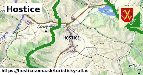 ikona Turistická mapa turisticky-atlas v hostice