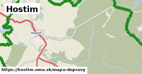 ikona Mapa dopravy mapa-dopravy v hostim