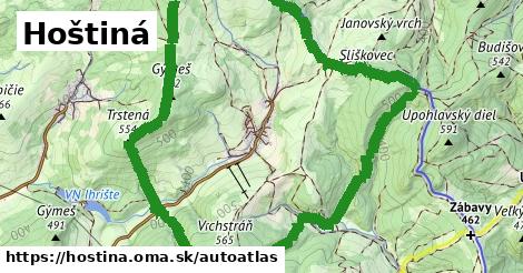 ikona Mapa autoatlas v hostina