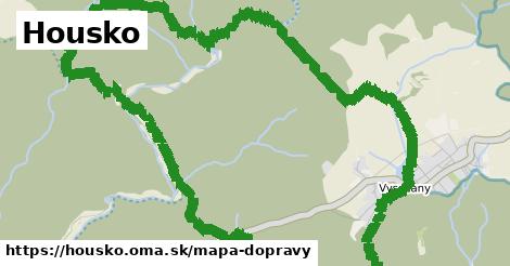 ikona Mapa dopravy mapa-dopravy v housko