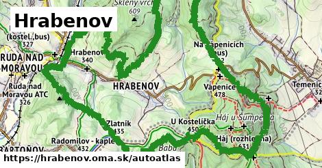 ikona Mapa autoatlas v hrabenov