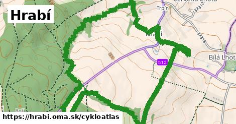 ikona Cyklo cykloatlas v hrabi