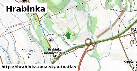 ikona Mapa autoatlas v hrabinka