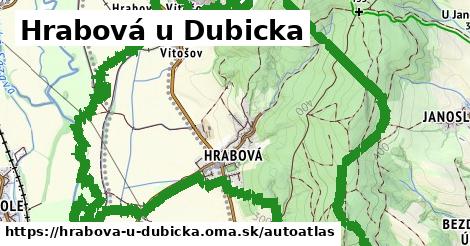 ulice v Hrabová u Dubicka