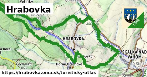 ikona Turistická mapa turisticky-atlas v hrabovka