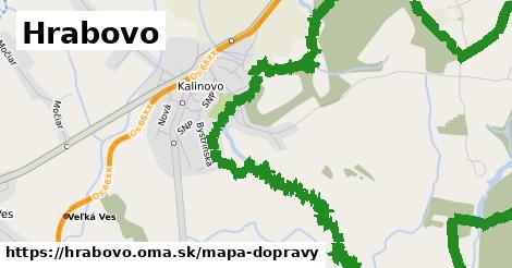 ikona Hrabovo: 0 m trás mapa-dopravy v hrabovo