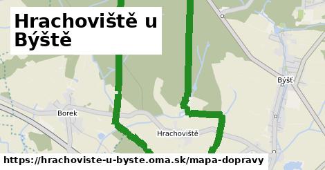ikona Mapa dopravy mapa-dopravy v hrachoviste-u-byste