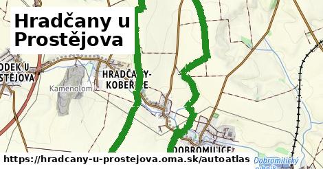 ikona Mapa autoatlas v hradcany-u-prostejova