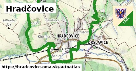 ikona Mapa autoatlas v hradcovice