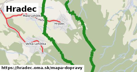 ikona Mapa dopravy mapa-dopravy v hradec