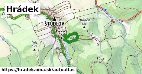 ikona Mapa autoatlas v hradek