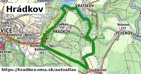 ikona Mapa autoatlas v hradkov