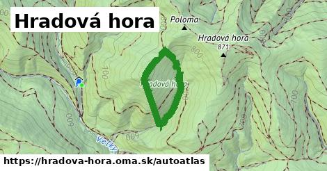 ulice v Hradová hora