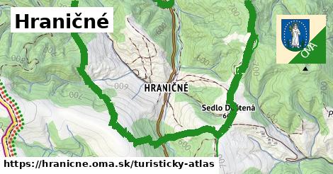 ikona Turistická mapa turisticky-atlas v hranicne