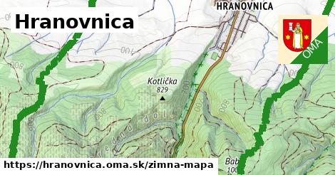 ikona Zimná mapa zimna-mapa v hranovnica