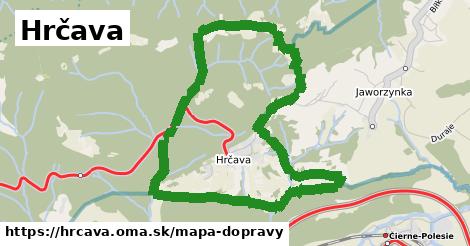 ikona Mapa dopravy mapa-dopravy v hrcava
