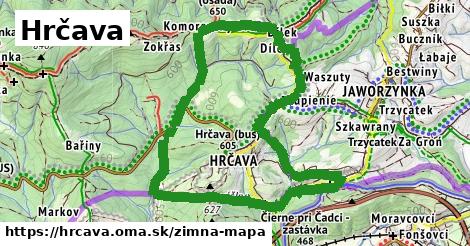 ikona Zimná mapa zimna-mapa v hrcava