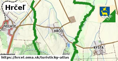 ikona Turistická mapa turisticky-atlas v hrcel