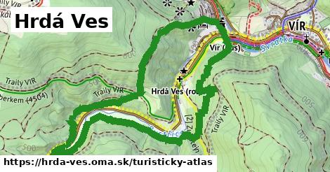 ikona Turistická mapa turisticky-atlas v hrda-ves