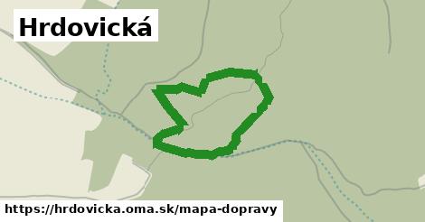 ikona Hrdovická: 0 m trás mapa-dopravy v hrdovicka