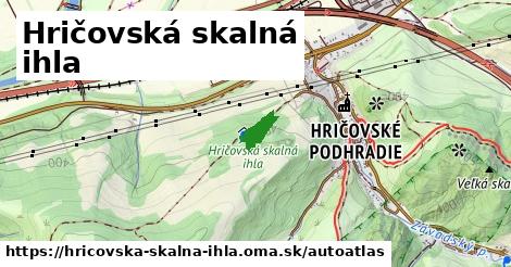 ikona Mapa autoatlas v hricovska-skalna-ihla