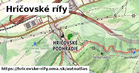 ulice v Hričovské rífy