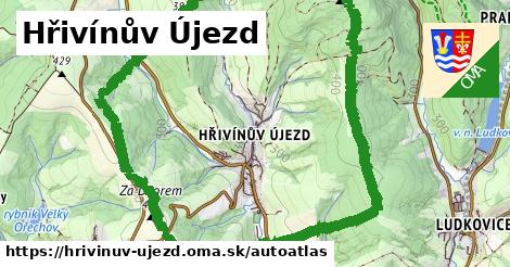 ikona Mapa autoatlas v hrivinuv-ujezd