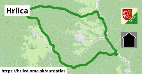 ikona Mapa autoatlas v hrlica