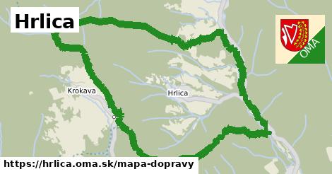ikona Mapa dopravy mapa-dopravy v hrlica