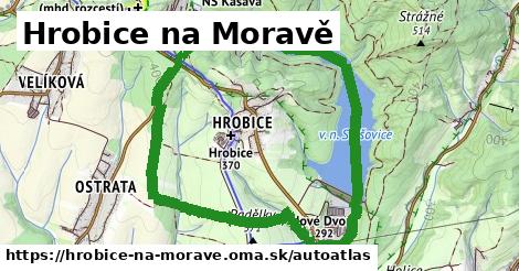 ulice v Hrobice na Moravě