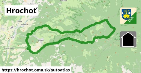 ikona Mapa autoatlas v hrochot