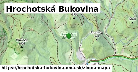 ikona Zimná mapa zimna-mapa v hrochotska-bukovina