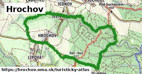 ikona Turistická mapa turisticky-atlas v hrochov