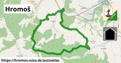 ikona Mapa autoatlas v hromos