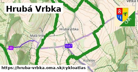 ikona Cyklo cykloatlas v hruba-vrbka