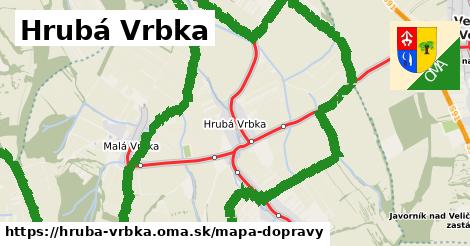 ikona Mapa dopravy mapa-dopravy v hruba-vrbka