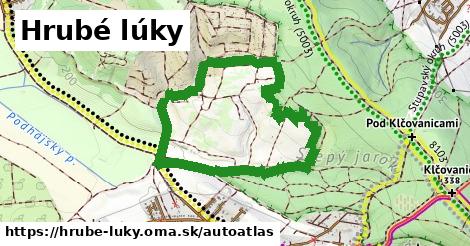 ulice v Hrubé lúky