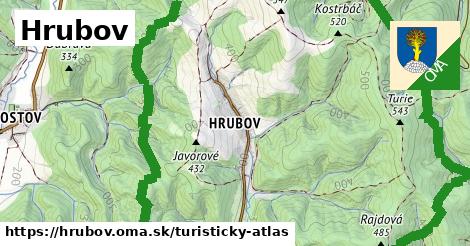 ikona Turistická mapa turisticky-atlas v hrubov