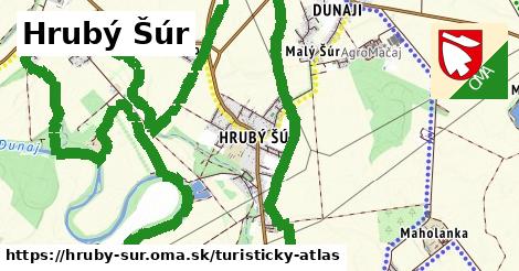 ikona Turistická mapa turisticky-atlas v hruby-sur