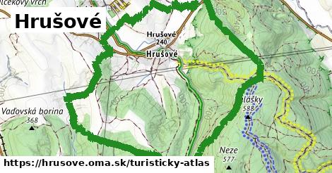 ikona Turistická mapa turisticky-atlas v hrusove