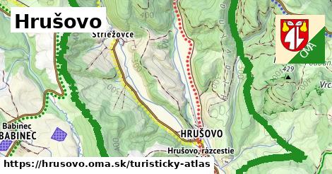 ikona Turistická mapa turisticky-atlas v hrusovo